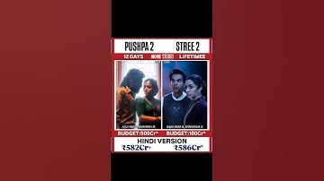 PUSHPA 2 Vs STREE 2 #shortvideo #shortsvideo #subscribe #shortsfeed #youtubeshorts #shorts