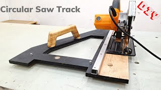 Diy Circular Saw Crosscut Jig Simple And Effective Woodworking Project