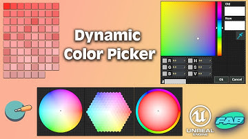 Dynamic Color Picker for Unreal Engine 5 | FAB Marketplace Trailer