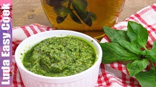 HOW TO MAKE PESTO SAUCE AT HOME