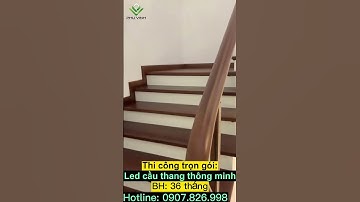 Thi Công Trọn Gói Đèn Cảm Ứng Cầu Thang  - Tại Sài Gòn | Hotline: 0907.826.998