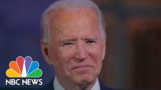 Biden Says Transition Communication From White House 'Has Been Sincere' | NBC Nightly News