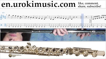 How to Play Flute Avicii - Wake Me Up Tabs Part#1 um-a352