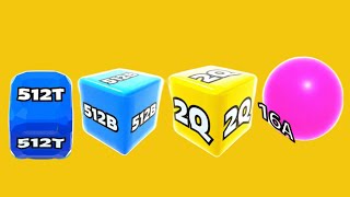 Jelly Run 2048 Runner Game | 4 Shape Adventure 2Q Power Runk Run 16A 512T 512B