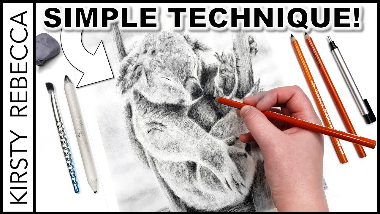 A beginners guide to using Derwent Graphite, Charcoal and Sketching pe