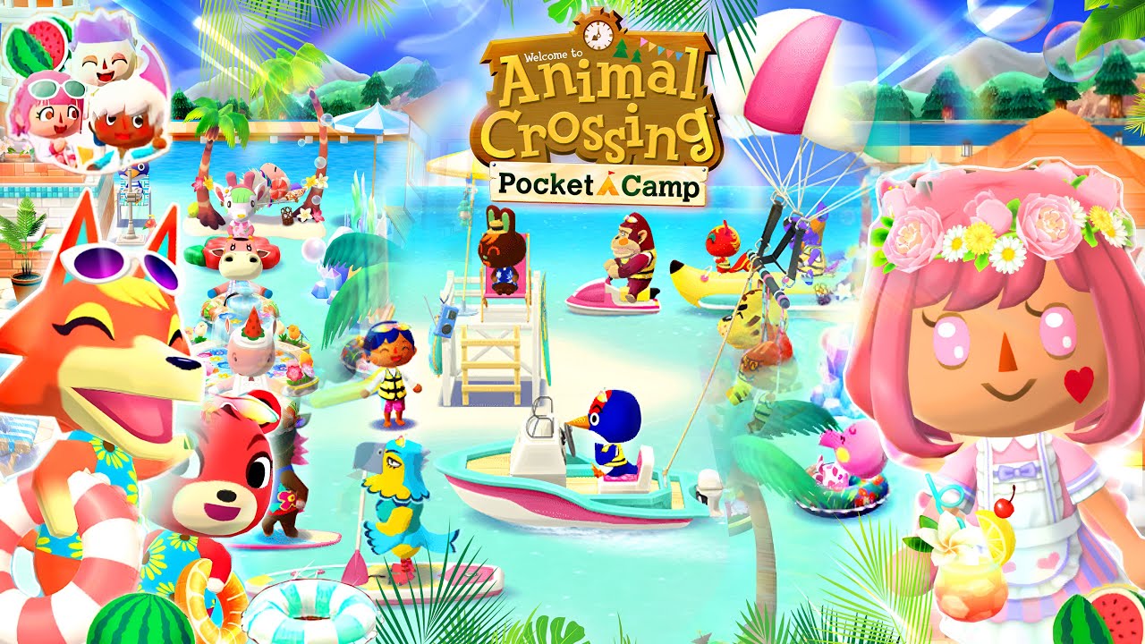 CHARLINE CHERRY’S JOUE A ANIMAL CROSSING POCKET CAMP ! YouTube