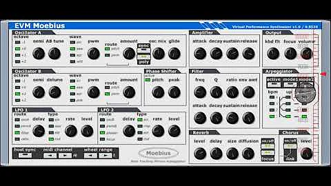 FREE VST SYNTH  EVM  MOEBIUS  PAD SOUND DEMO