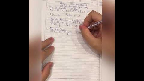 (Thống Kê) Bài 1: Một Số Phân Phối Thường Dùng