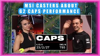 MSI Casters About G2 CAPS Performance 🤔