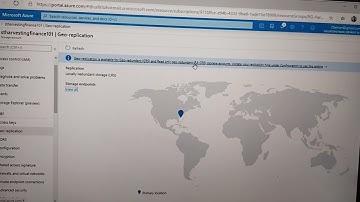Disaster Recovery of Azure storage account