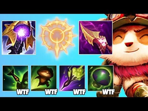 TEEMO... BUT THIS SEASON 12 STRATEGY IS ABSOLUTELY UNFAIR! TEEMO TOP GAMEPLAY! - League of Legends