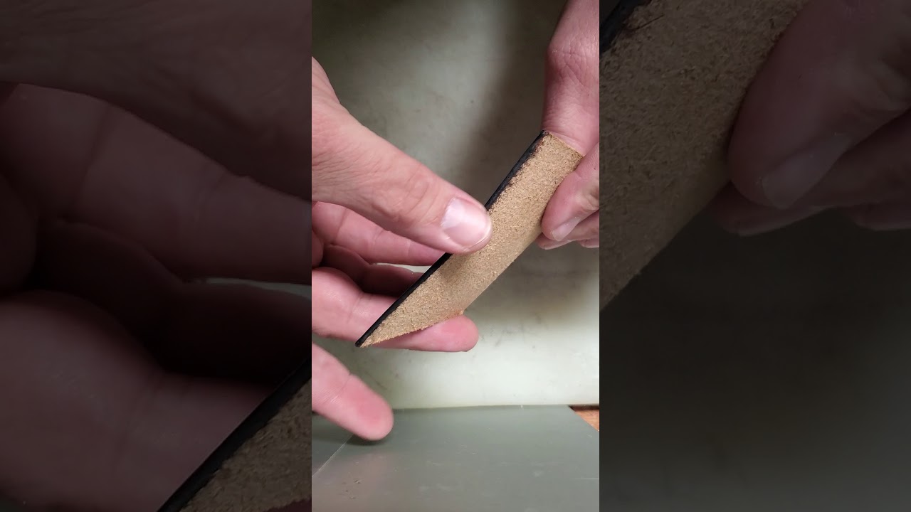 Finishing edges on leather projects YouTube