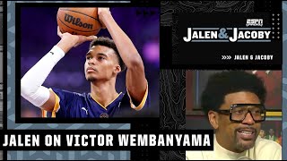 Jalen Rose reacts to Victor Wembanyama's 36-PT night vs. the G League Ignite 😤 | Jalen \& Jacoby