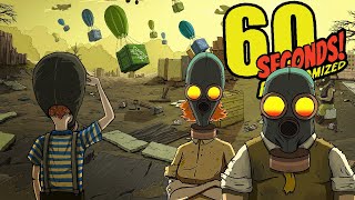 NEVER LEAVE THE BUNKER FOR ANY REASON CHALLENGE | 60 Seconds Game Challenge