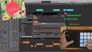 Making an afrobeat type inspired song with Logic Pro X, Maschine Mikro MK3 & NI Expansions