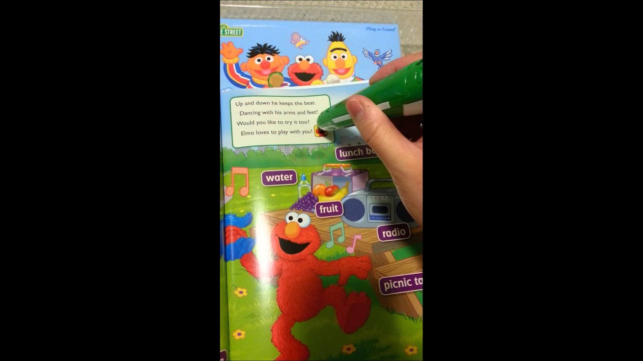sesame street electronic reader pen YouTube