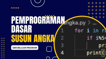 Membuat Pola Dengan Angka #python