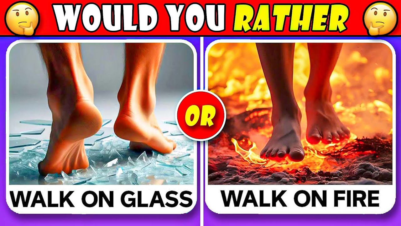 Would You Rather Pick...? Hardest Choices Ever! 😱⚠️ | Pick one Challenge | Level - Hard