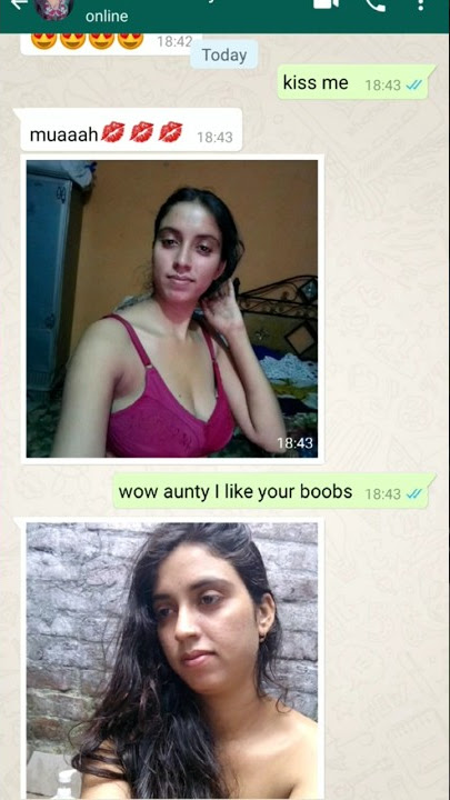 Aunty hot chat before sex 🛌|| Comment for part 2 || #whatsappchating #romanticchat #love #ytshort ||