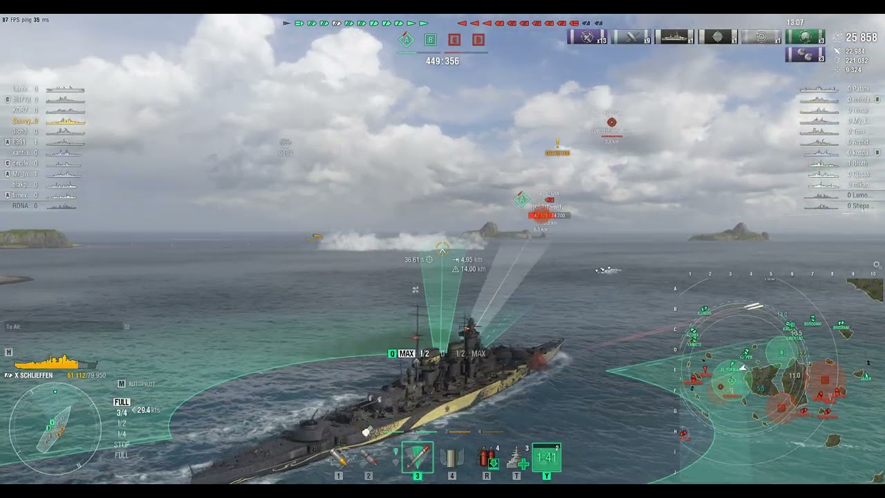 World of Warships 2026. Expert Badge Schlieffen with Lutjens. Two Brothers.