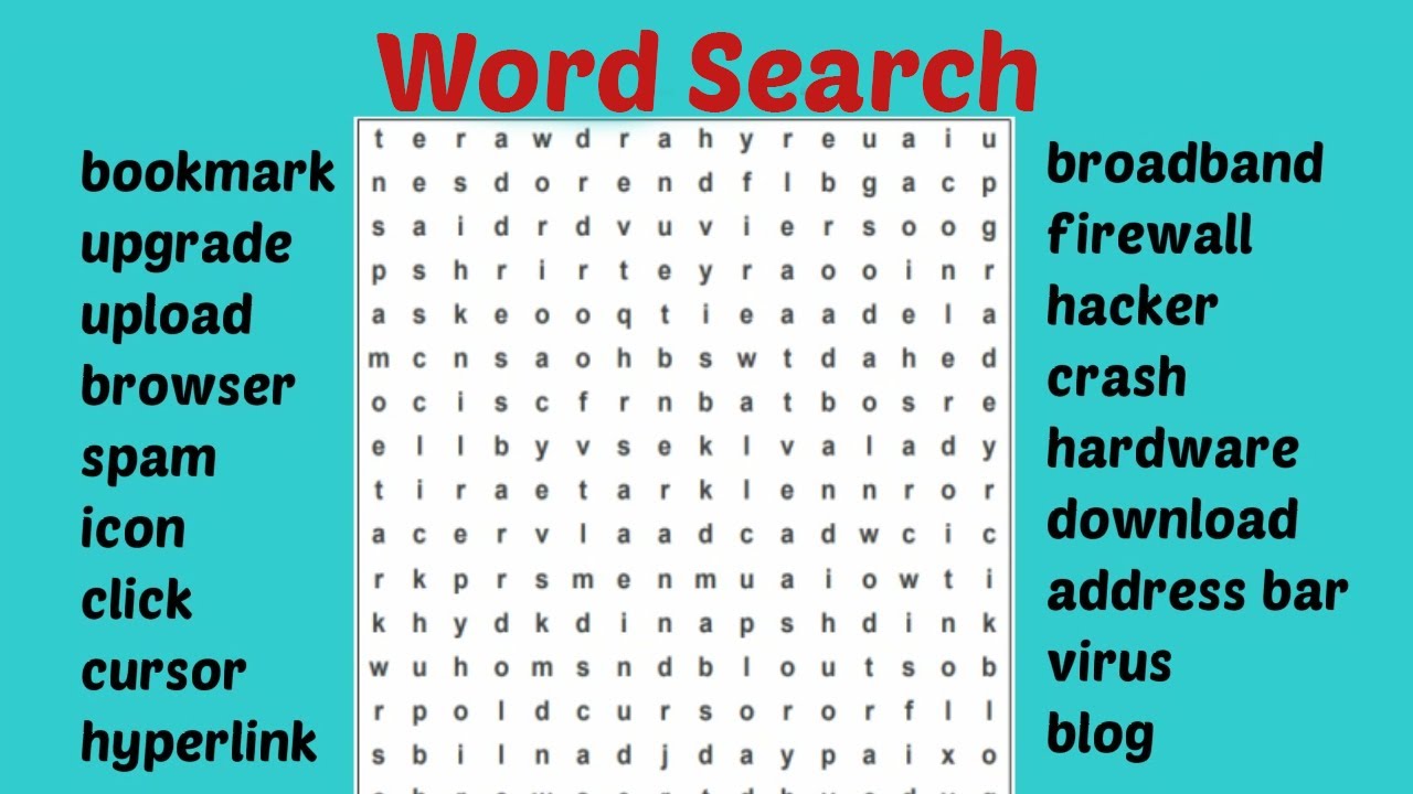 Online Word Search Game Free Word Searching Puzzle Game For Kids