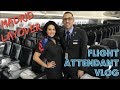 FLIGHT ATTENDANT LIFE | Working an International Flight to Madrid!