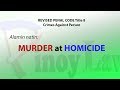 Alamin natin: Murder at Homicide