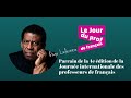 Le professeur de franais qui vous a marqu dans votre jeunesse   question  dany laferrire 1