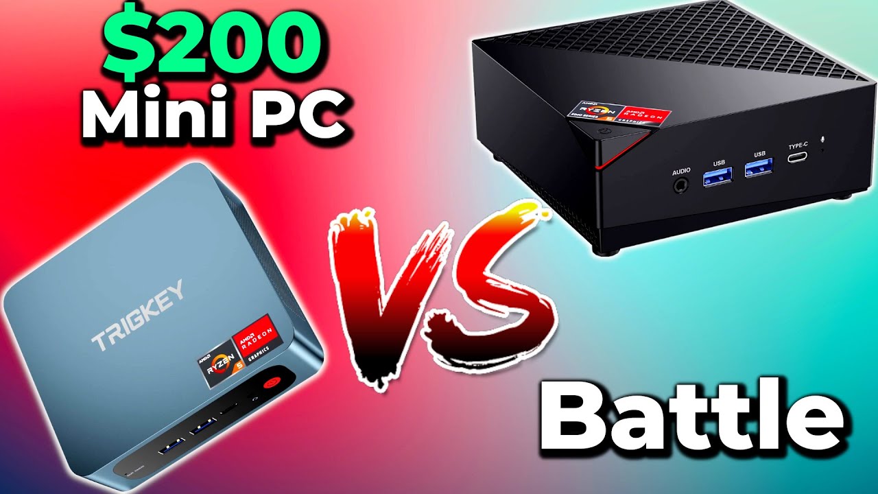 TRIGKEY R5 5500U vs ACEMAGICIAN R5 5600U | Mini PC Comparison