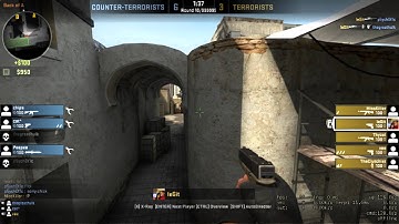 CS GO de_dust2 Double Pick Mid ESEA Pug