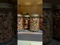 Restocking and organising dry fruits #viral #organization #ytshorts #youtube #dryfruits #mason jar