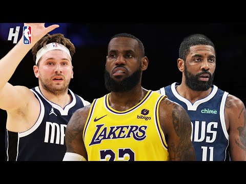 Dallas Mavericks vs Los Angeles Lakers - Full Game Highlights  