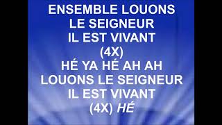 Video thumbnail of "ENSEMBLE LOUONS LE SEIGNEUR - Marcel Boungou"