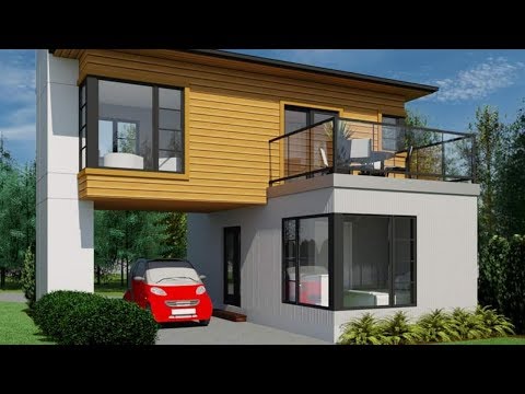 26×28-home-plan-with-2d-3d-elevations