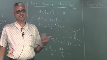 Mod-01 Lec-14 Quasi One Dimensional Flows