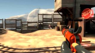 TF2 Replay - One life as a backburner pyro on Upward