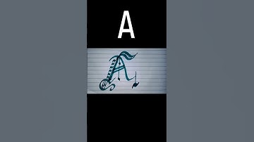 How to Write Calligraphy Letter 