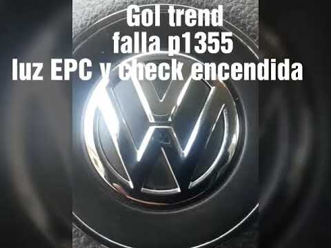 Vw gol trend error p1355