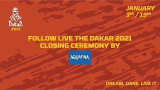 #Dakar2021 - Closing ceremony presented by Aquafina