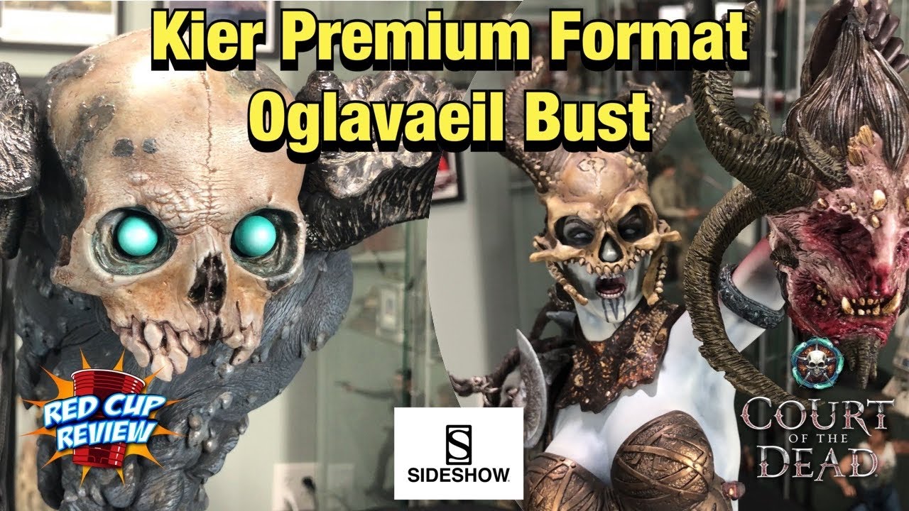 Court of the Dead Kier Premium Format and Oglavaeil Bust Sideshow Collectibles Quick Review