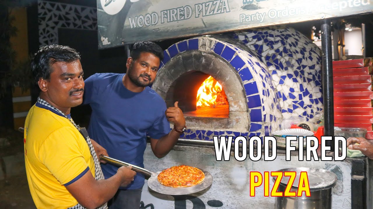 Wood Fired Pizza Coimbatore ​| Rare Street Food #NeverSeenBefore  | Pizza recipe without Oven | South Indian Food