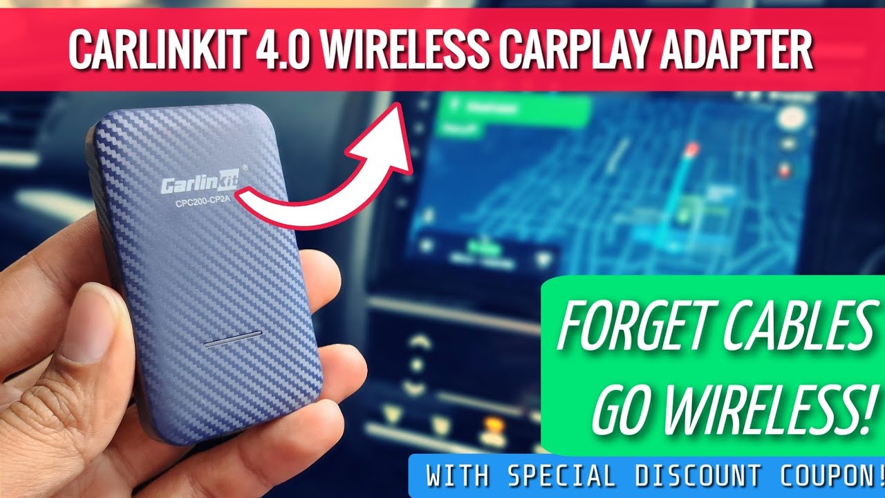 Get Wireless CarPlay/Android Auto in any Car!, Carlinkit 4.0 Unboxing &  Installation