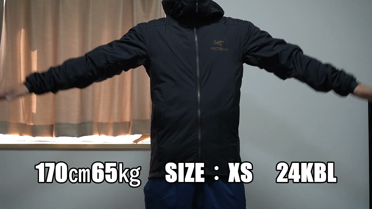 アークテリクス　ATOM LT HOODY アトム LT フーディ　XS