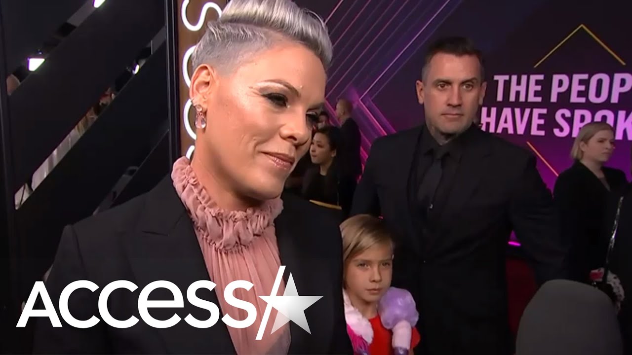 Pink's Adorable Kiddos Steal The Show On The People's Choice Awards Red Carpet