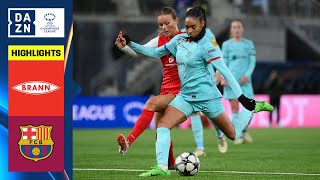 HIGHLIGHTS | SK Brann - FC Barcelona - UEFA Women's Champions League 2023-24 (Norsk)