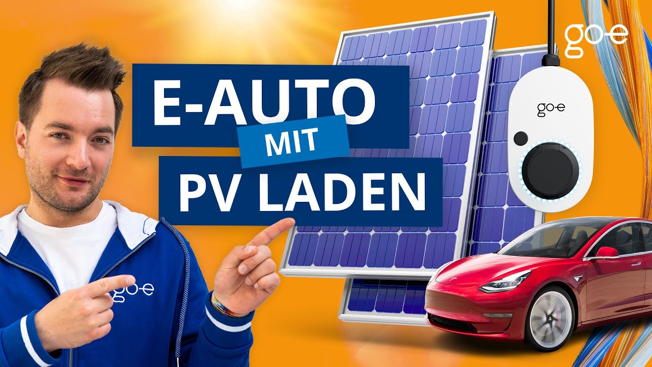 E-Auto mit PV-Anlage laden: PV-Überschussladen mit dem go-e