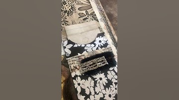 Belly bands, ruffles and clusters for my Rusty and Smokey junk journals