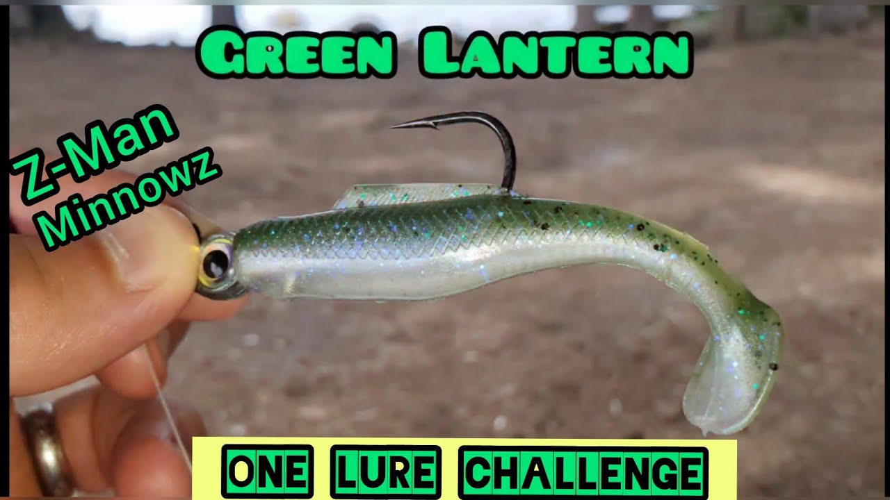 Two Days Fishing the Z-MAN MinnowZ Green Lantern 