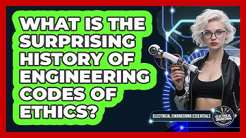 What Is The Surprising History Of Engineering Codes Of Ethics? - Electrical Engineering Essentials