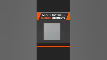 Blender: Cut Through Objects With Knife Tool #blendertutorial #blender3d #shorts